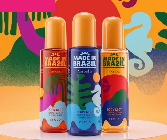 Ciclo leva praias brasileiras a body mists lançados na Beauty Fair