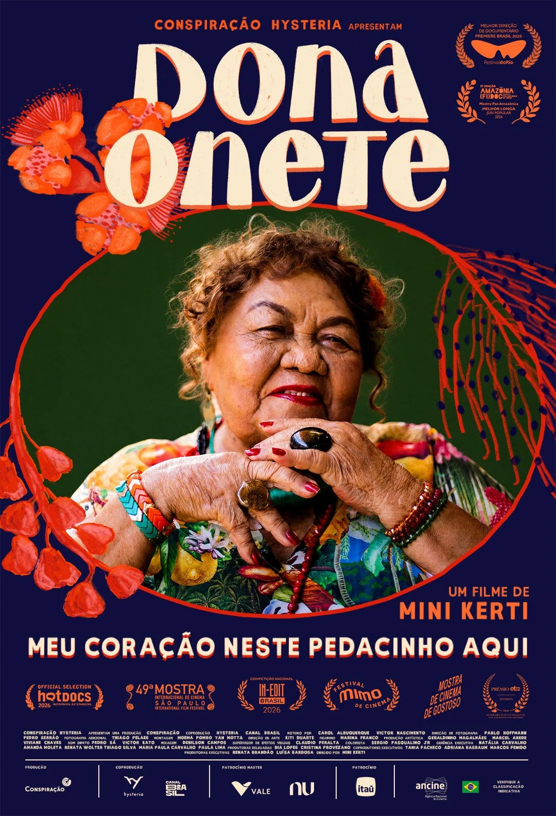 Dona Onete ganha documentário nos cinemas e novo cartaz oficial