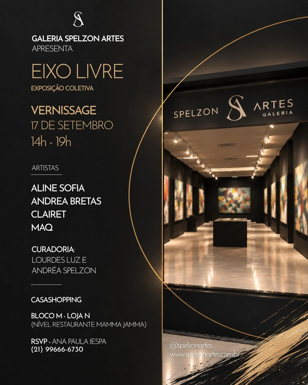Eixo Livre reúne linguagens visuais e aquarelas no CasaShopping