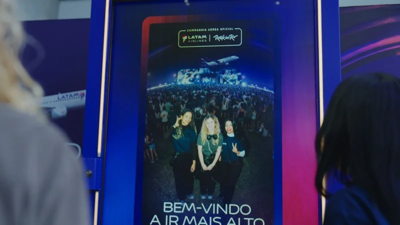 Eletromidia projeta 1,9 bilhão de impactos no Rock in Rio