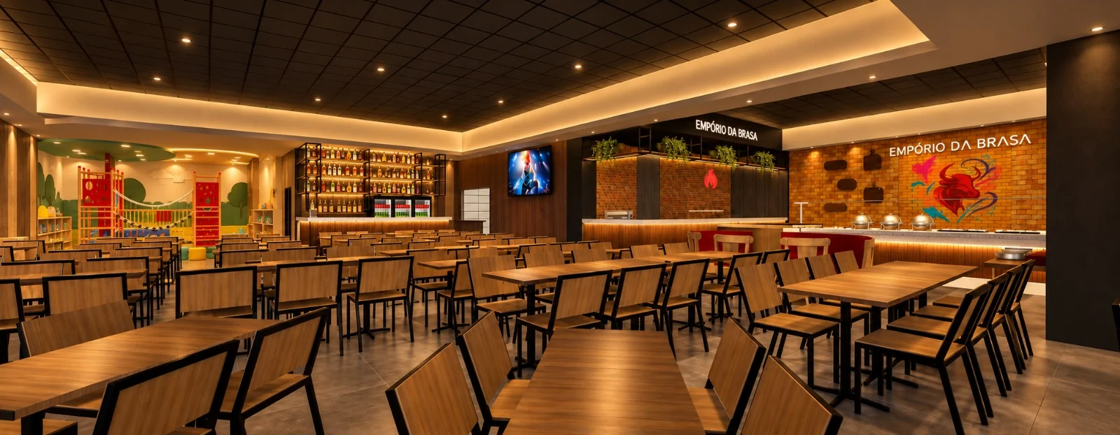Empório da Brasa expande na Zona Norte com carnes nobres e buffet livre