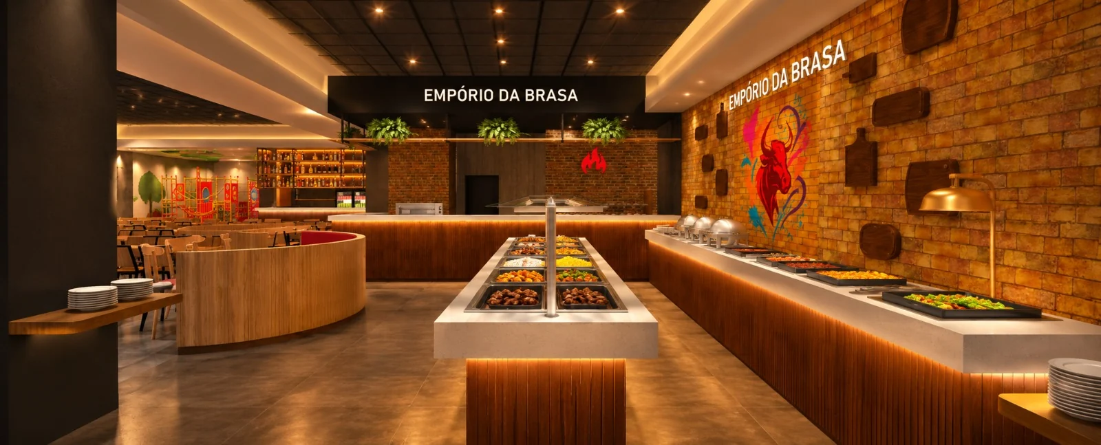 Empório da Brasa expande na Zona Norte com carnes nobres e buffet livre