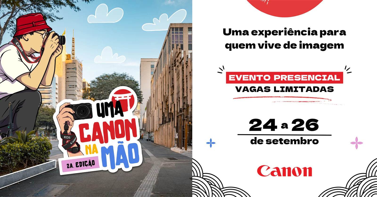 Evento gratuito coloca câmera Canon na mão de criadores em SP 7 Evento gratuito coloca câmera Canon na mão de criadores em SP