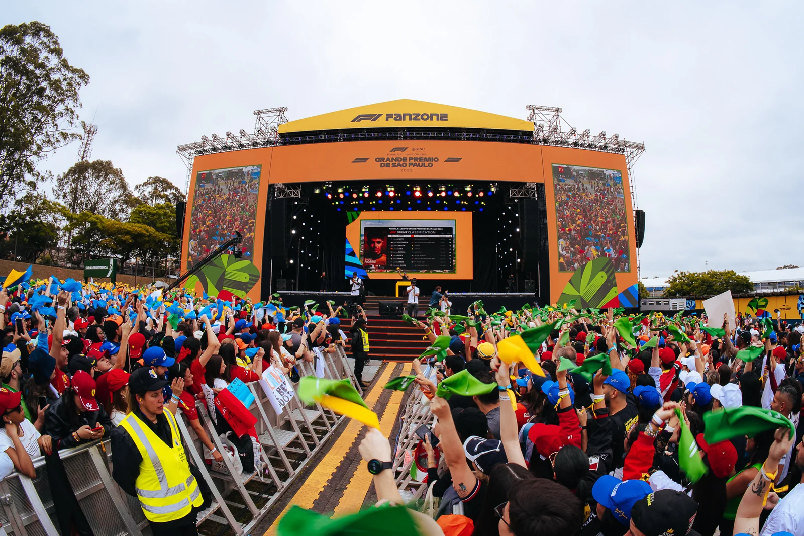 F1 Fanzone 2026 terá João Gomes e Paralamas em Interlagos