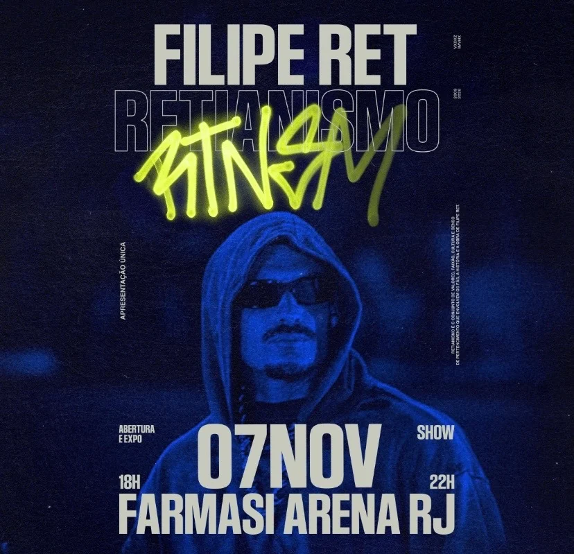 Filipe Ret transforma a Farmasi Arena em território do “Retianismo” 1 Filipe Ret transforma a Farmasi Arena em território do “Retianismo”