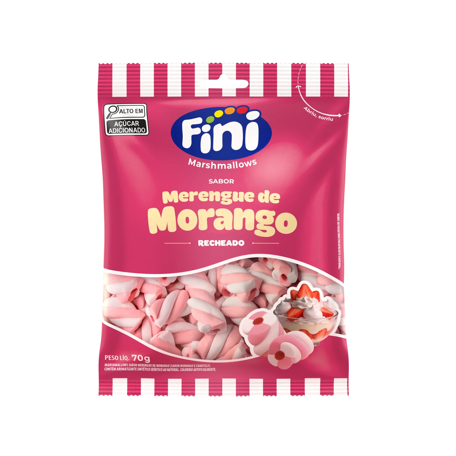 Fini lança marshmallows recheados nos sabores café, caramelo e frutas 3 Fini lança marshmallows recheados nos sabores café, caramelo e frutas