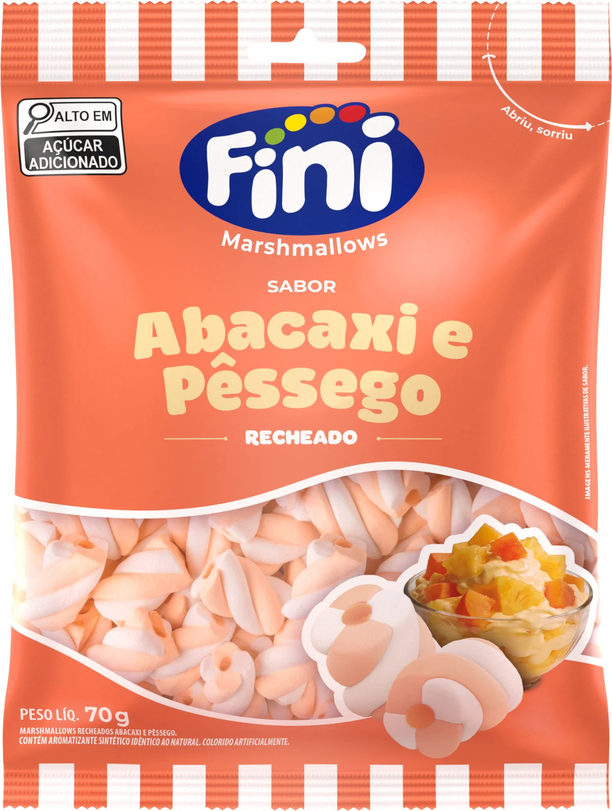Fini lança marshmallows recheados nos sabores café, caramelo e frutas 5 Fini lança marshmallows recheados nos sabores café, caramelo e frutas