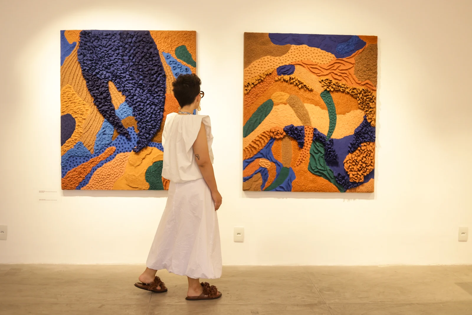 Galeria no Pavão-Pavãozinho recebe mostra que transforma lixo em arte