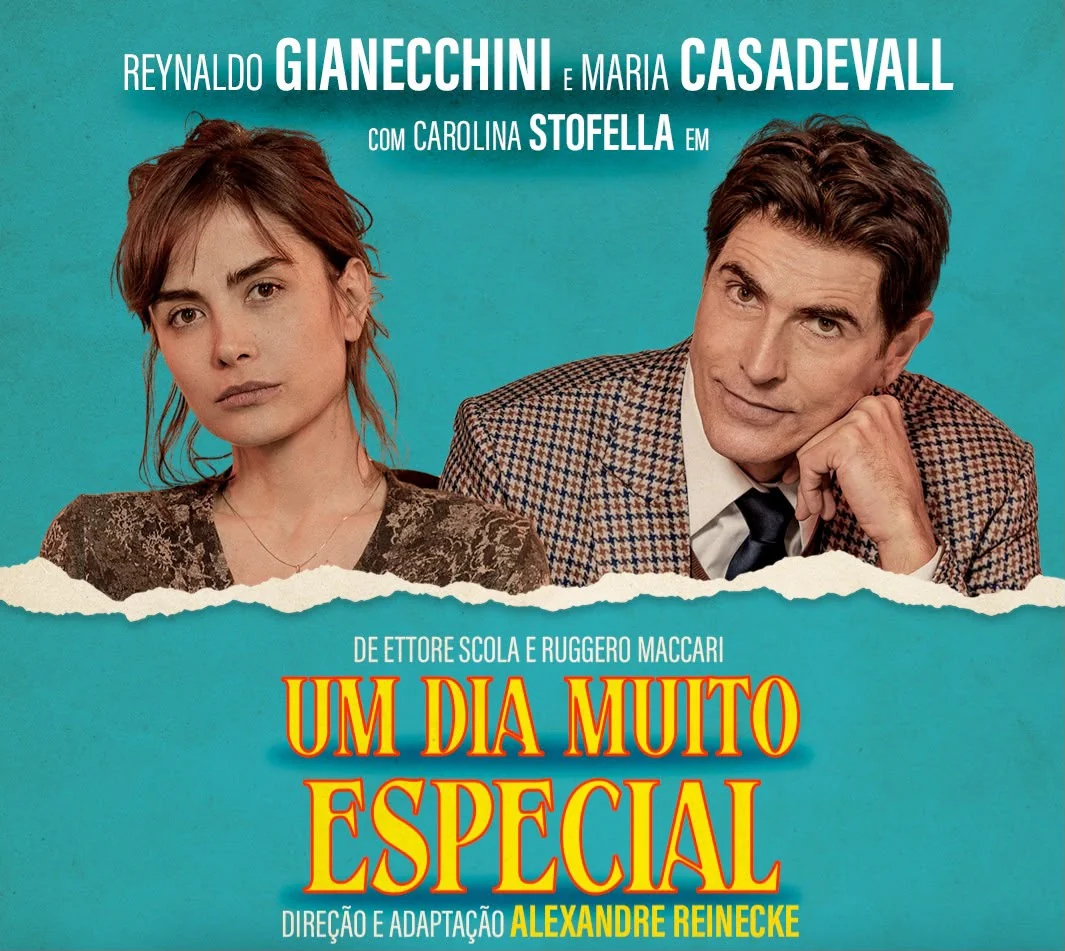 Gianecchini e Casadevall estreiam parceria teatral em São Paulo