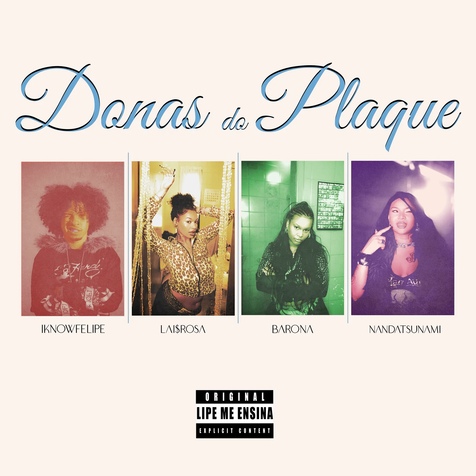 IKNOWFELIPE reúne três vozes em “Donas do Plaquê”