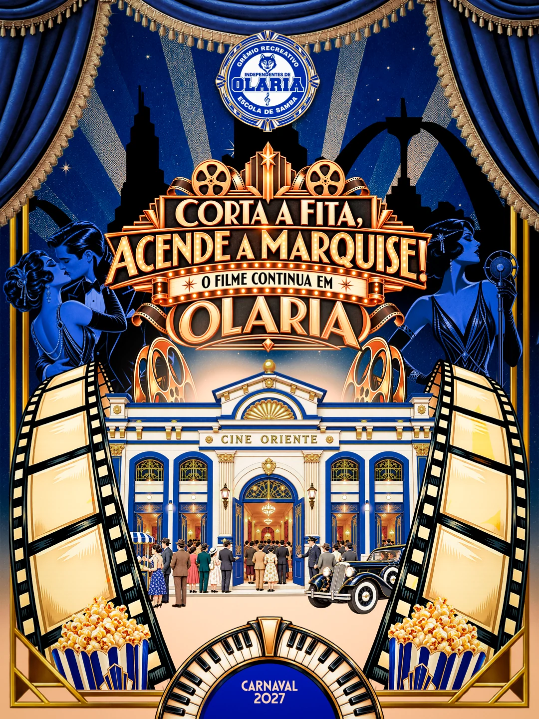 Independentes de Olaria leva cinemas de rua ao Carnaval 2027 1 Independentes de Olaria leva cinemas de rua ao Carnaval 2027