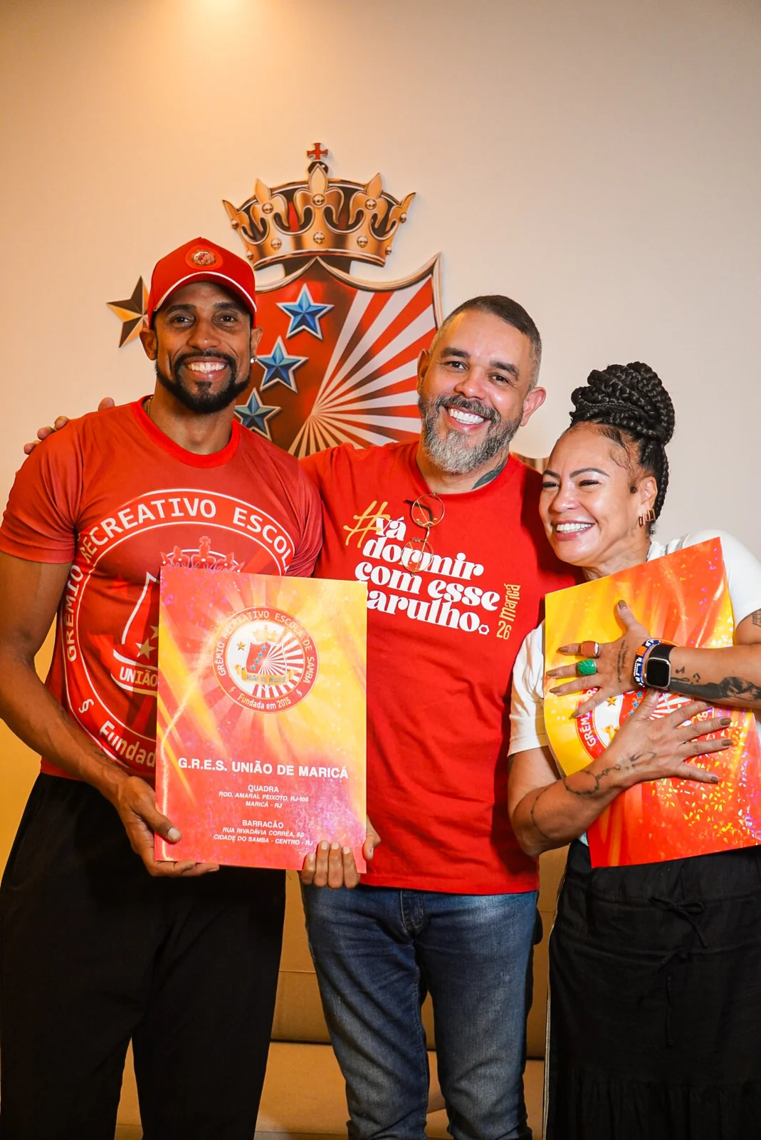 Julinho Nascimento e Rute Alves revelam bastidores da fantasia para a estreia da União de Maricá