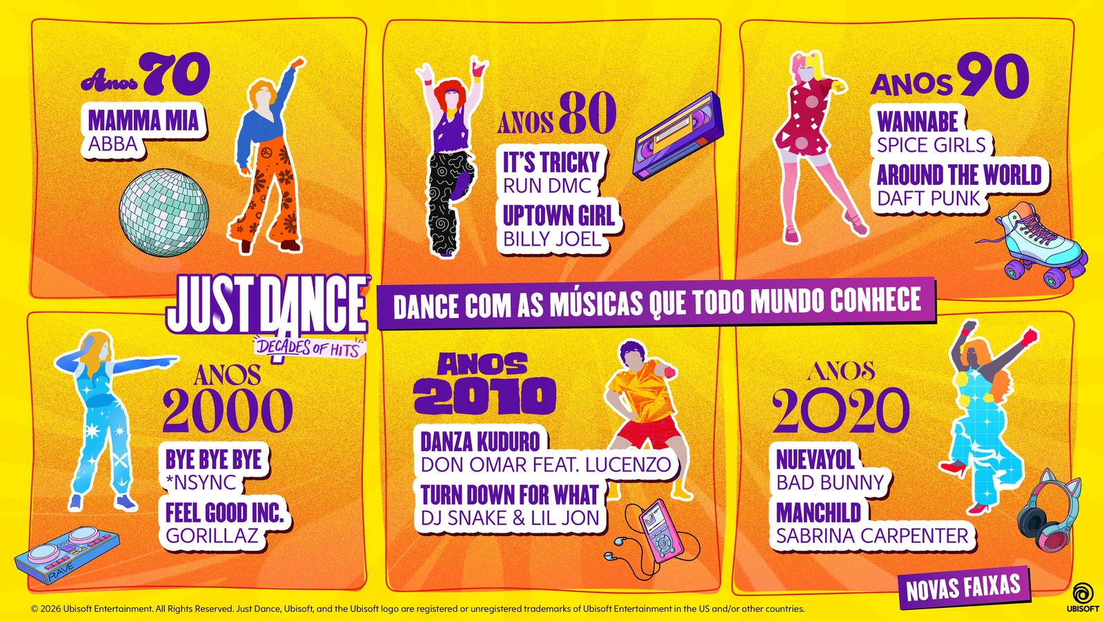 just dance decades of hits une 6 decadas de sucessos nos consoles featured