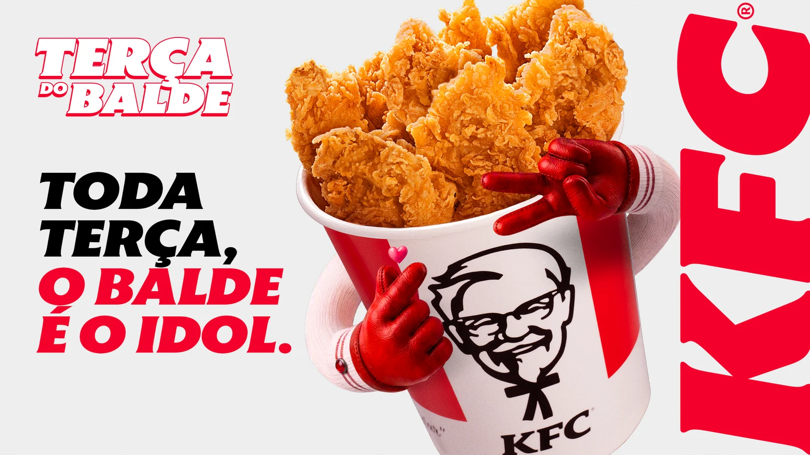 kfc transforma balde de frango em idolo pop nas tercas feiras featured