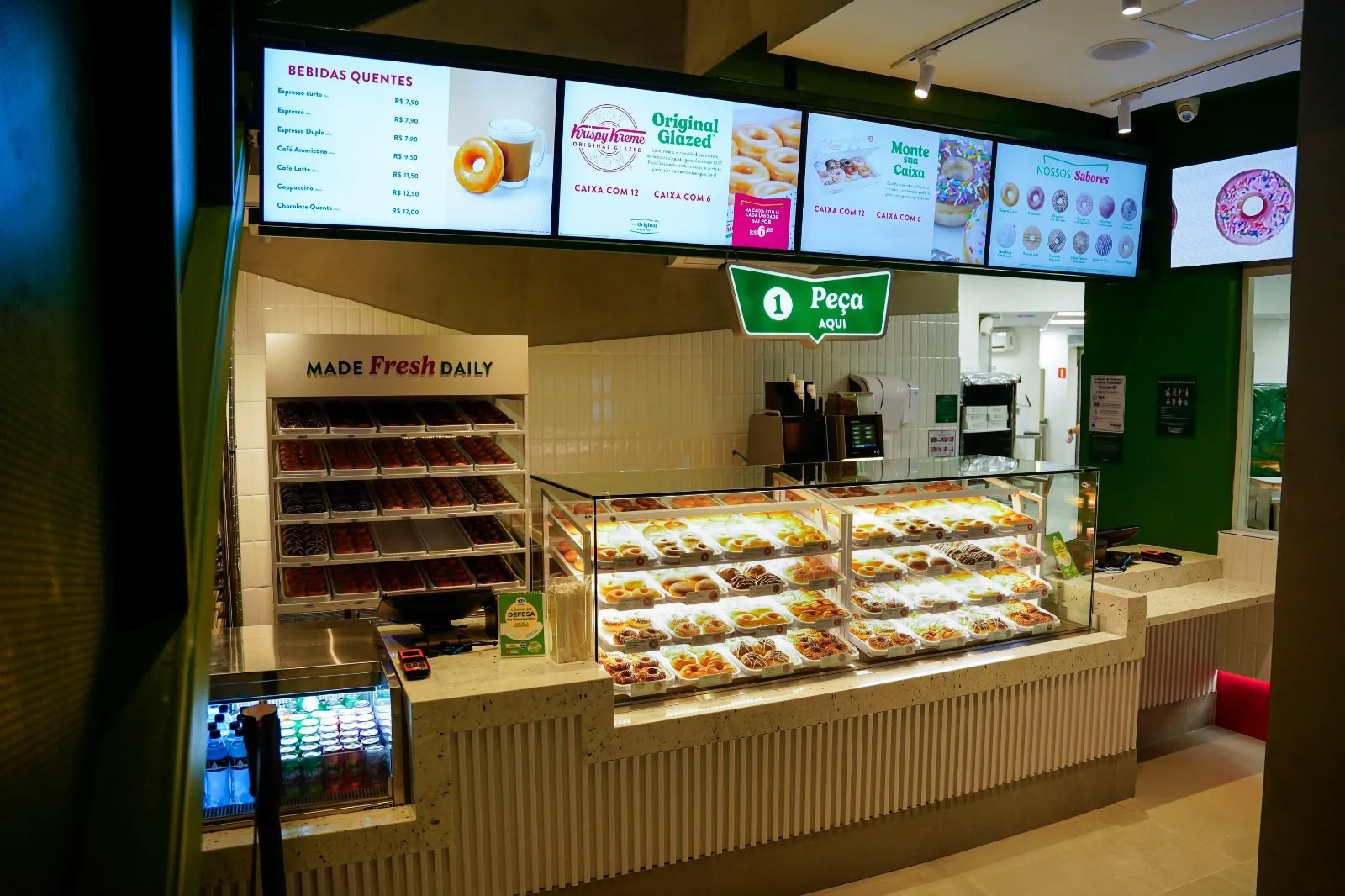 Krispy Kreme abre duas lojas em shoppings de São Paulo