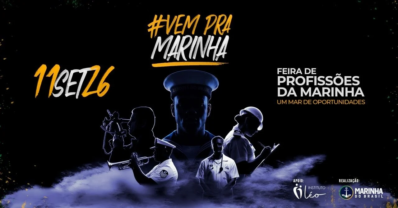 Marinha detalha 20 formas de ingresso em feira inédita no Rio