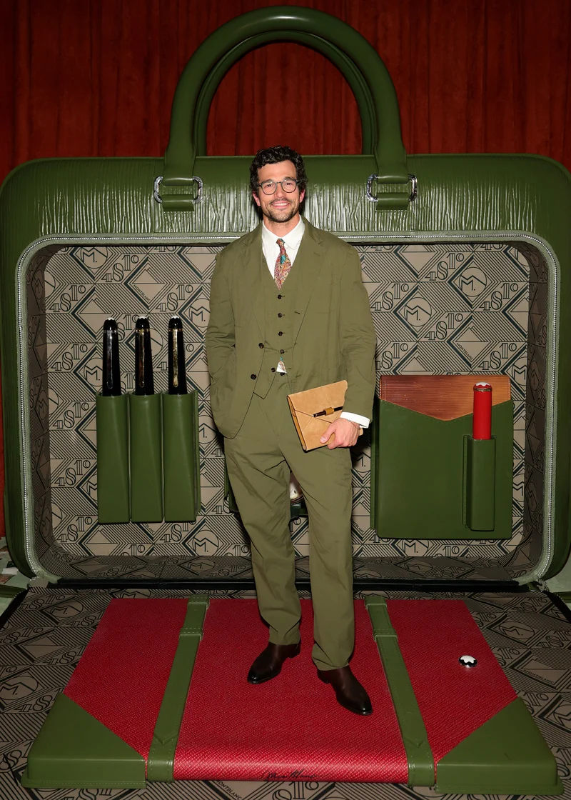 Montblanc celebra 100 anos de artigos de couro na NYFW
