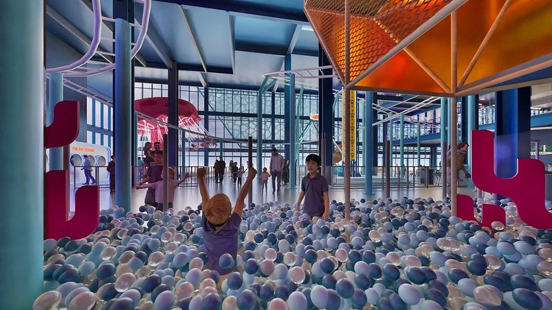 Novo parque com 8 andares terá maior montanha-russa indoor do Sul