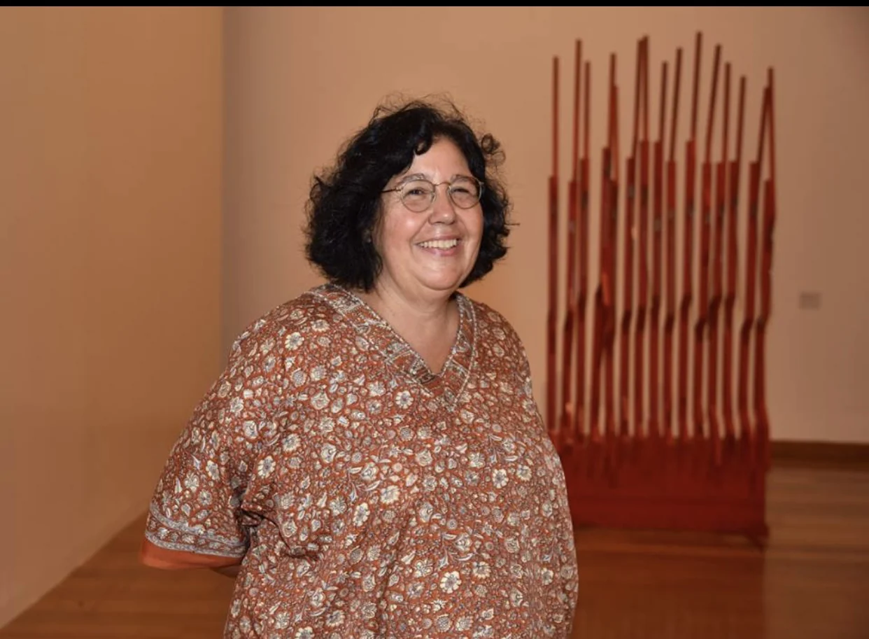 Objeto inflável e agulha suspensa provocam o público em mostra de arte