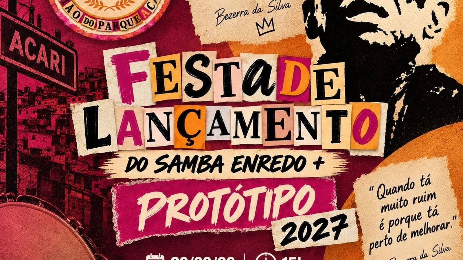 parque acari revela fantasias e samba oficial para o carnaval 2027 featured