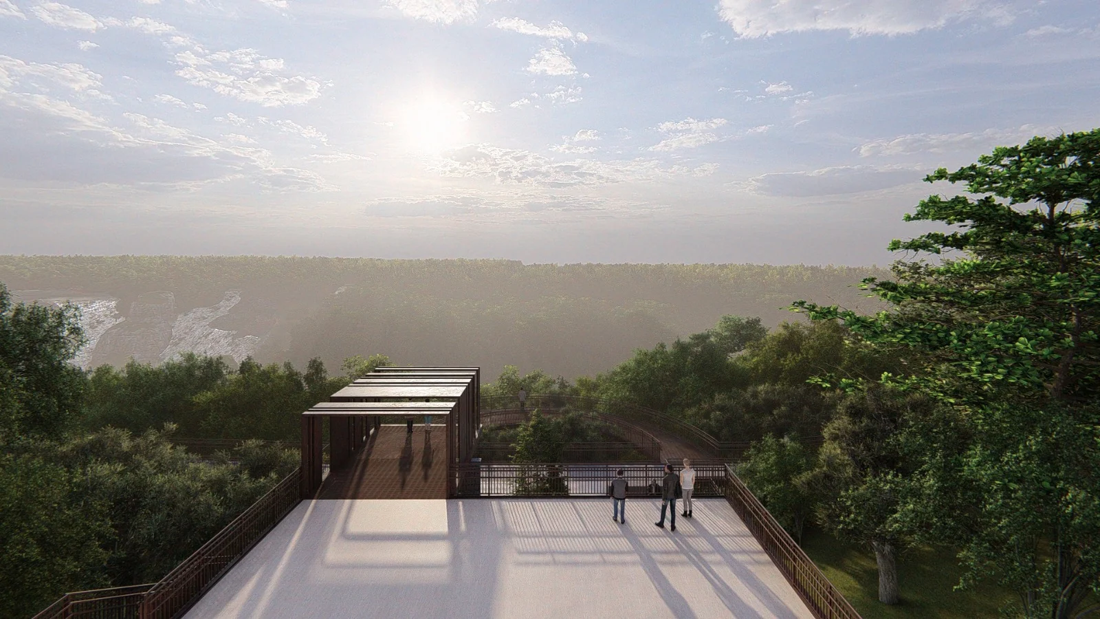 Parque Nacional do Iguaçu inicia reconstrução do Espaço Tarobá