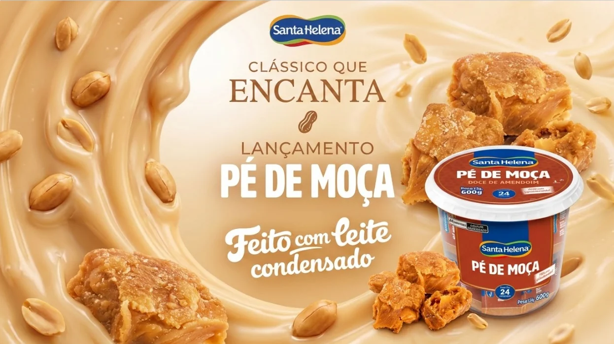 Pé de Moça ganha versão porcionada em nova aposta da Santa Helena