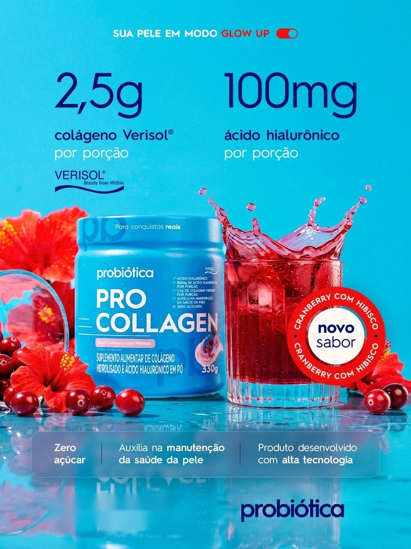 Probiótica une Verisol e hibisco em nova aposta para rotina de pele 2 Probiótica une Verisol e hibisco em nova aposta para rotina de pele