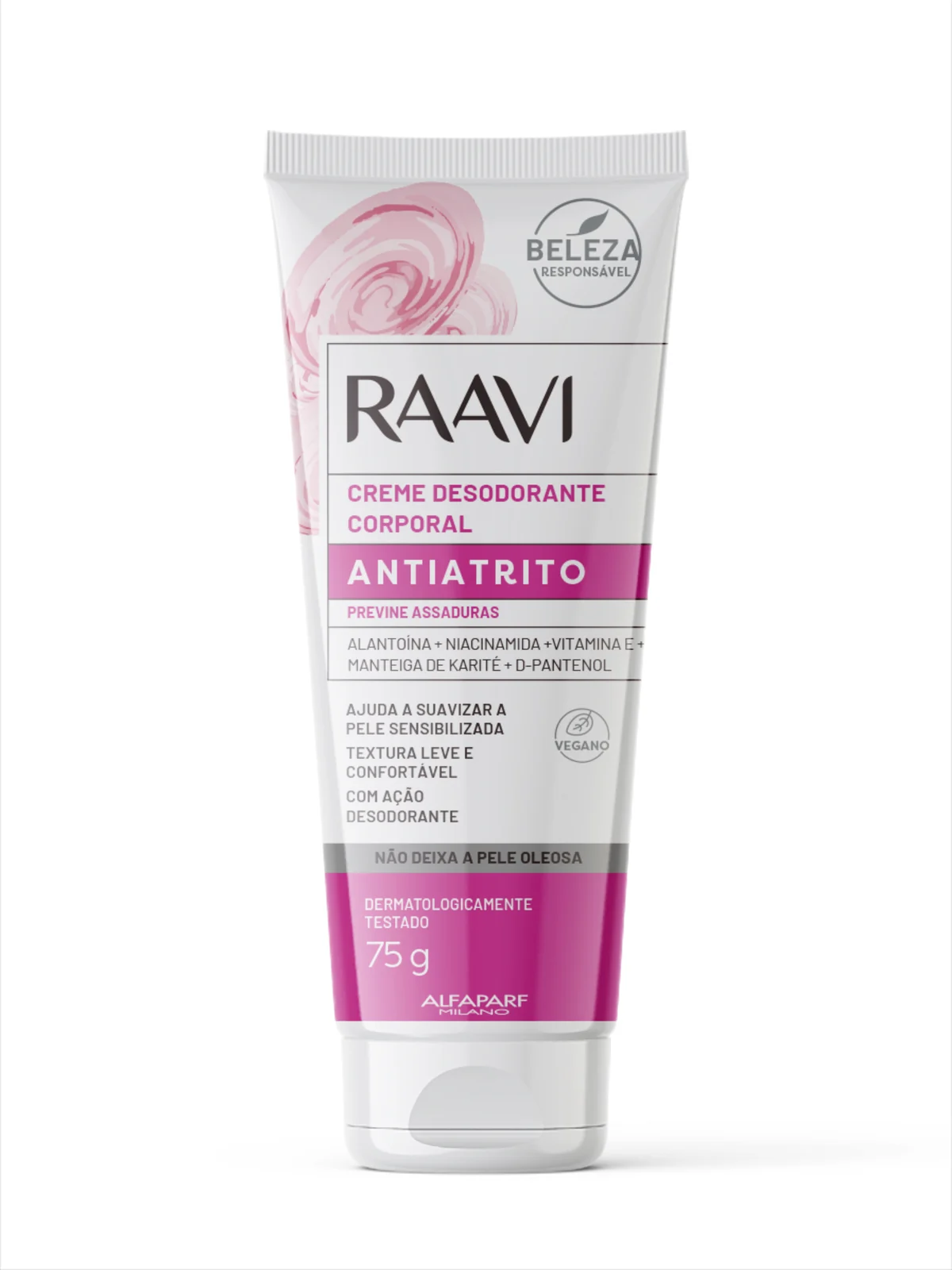 Raavi lança creme anti-atrito para áreas de contato da pele