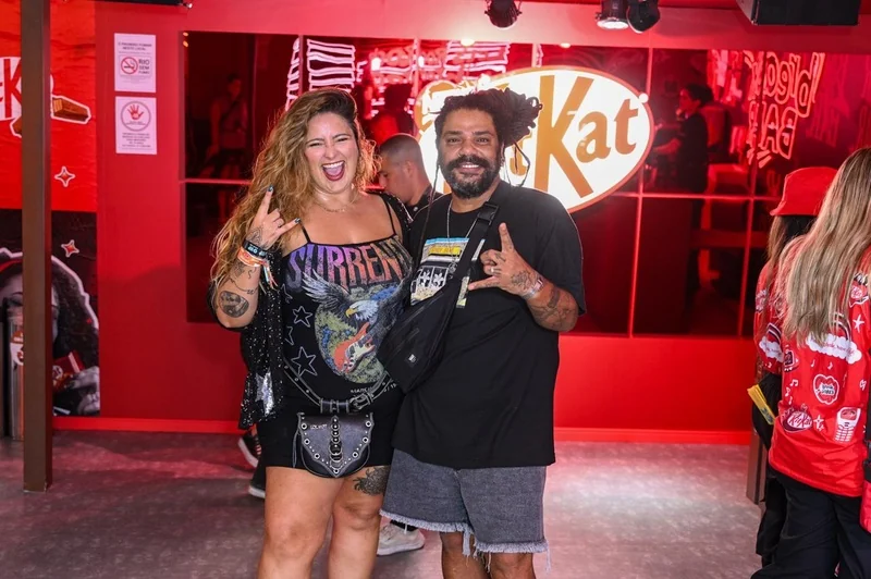 Rafael Portugal e Vitin acompanham shows em espaço exclusivo do festival