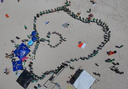 Remada na Urca alerta para a fila de 74 mil pessoas por transplantes 1 Remada na Urca alerta para a fila de 74 mil pessoas por transplantes