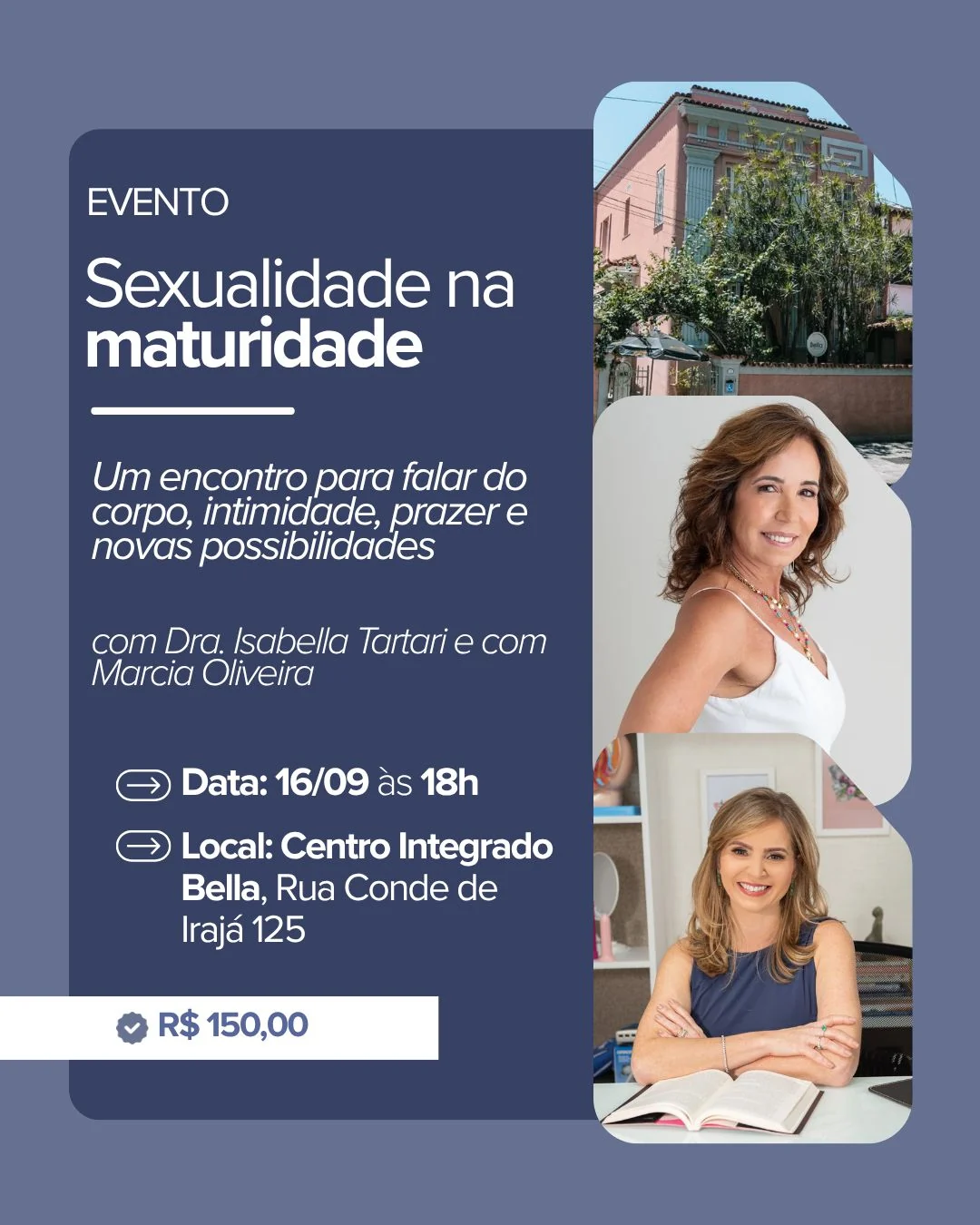 Sexualidade feminina madura ganha espaço de debate e acolhimento