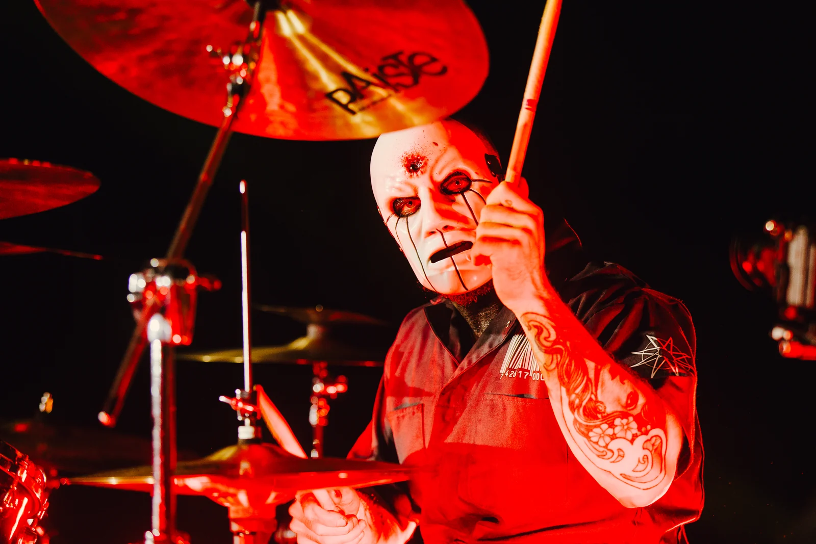 Slipknot no The Town 2027: Ação com fogo e solo de Eloy Casagrande