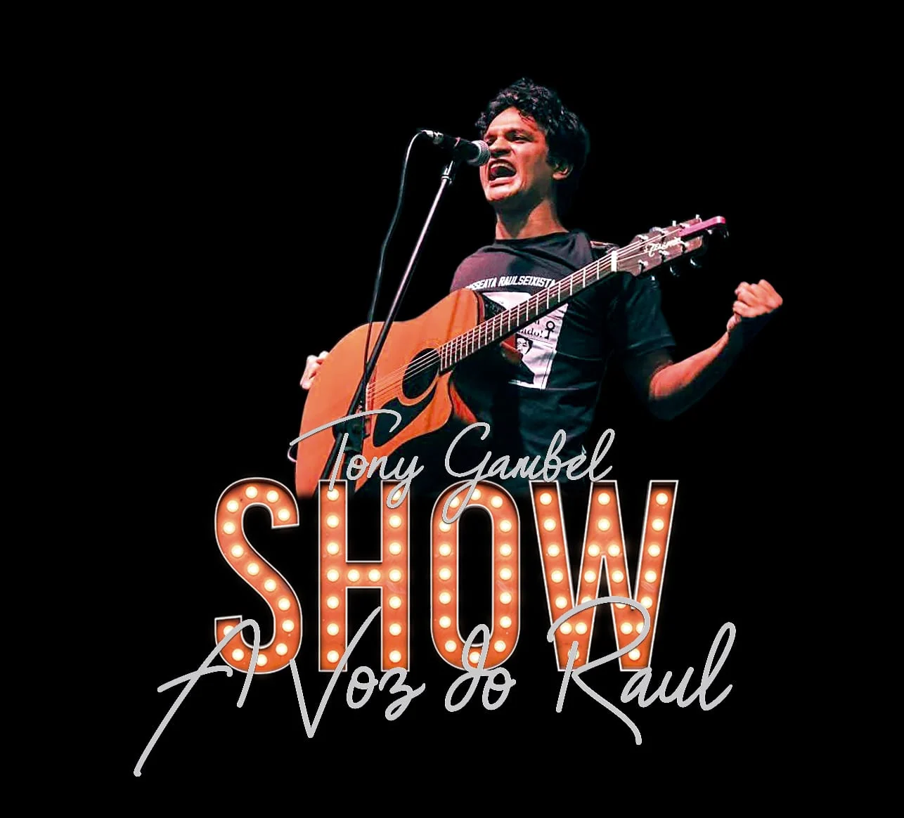 Tony Gambel, a voz de Raul Seixas na TV, faz show no Tork n Roll