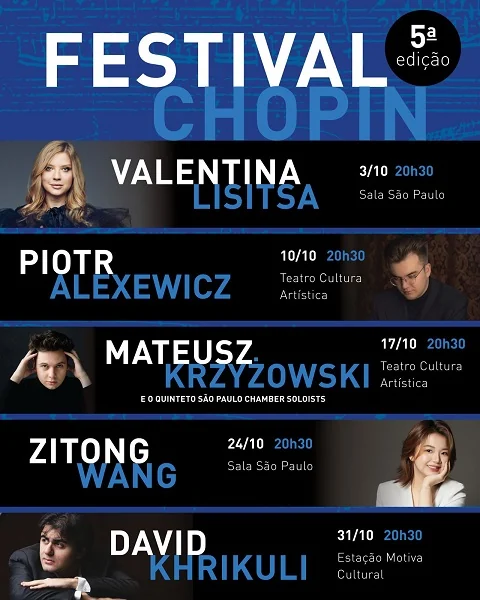 Valentina Lisitsa abre Festival Chopin 2026 na Sala São Paulo