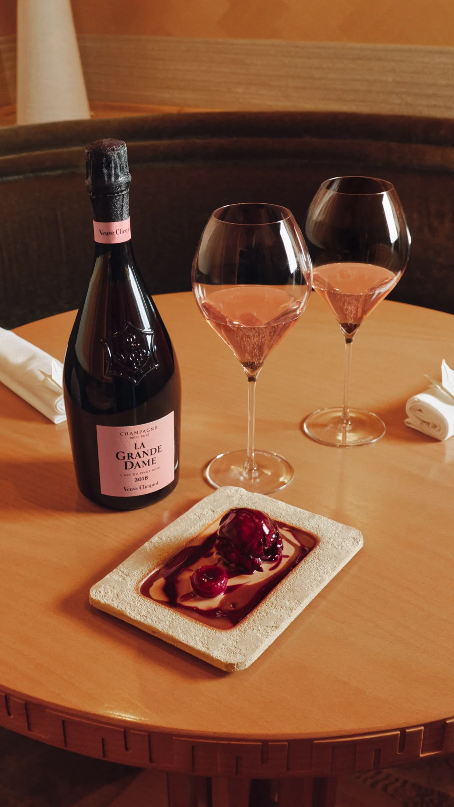 Veuve Clicquot lança safra histórica de La Grande Dame Rosé