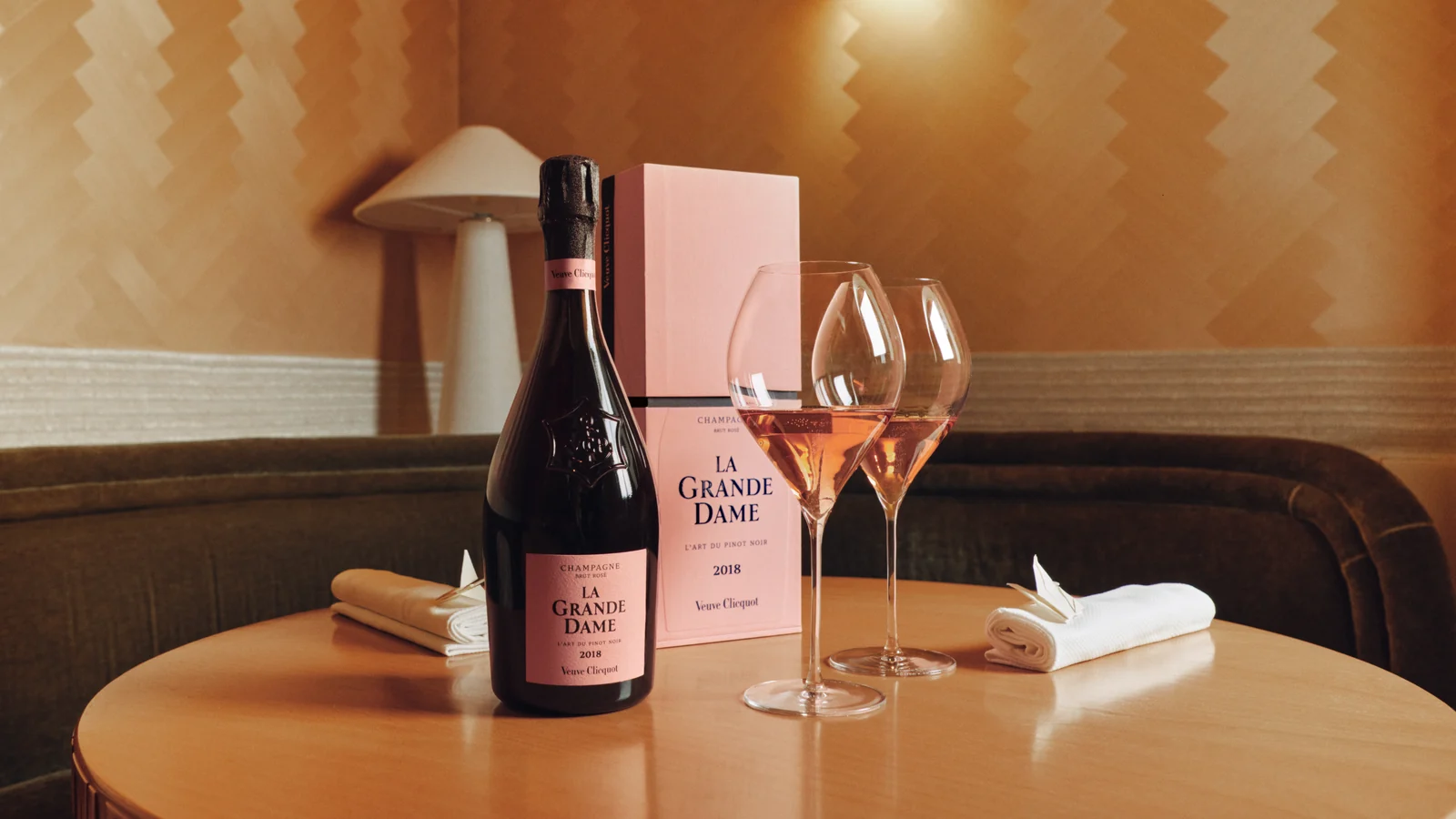 Veuve Clicquot lança safra histórica de La Grande Dame Rosé