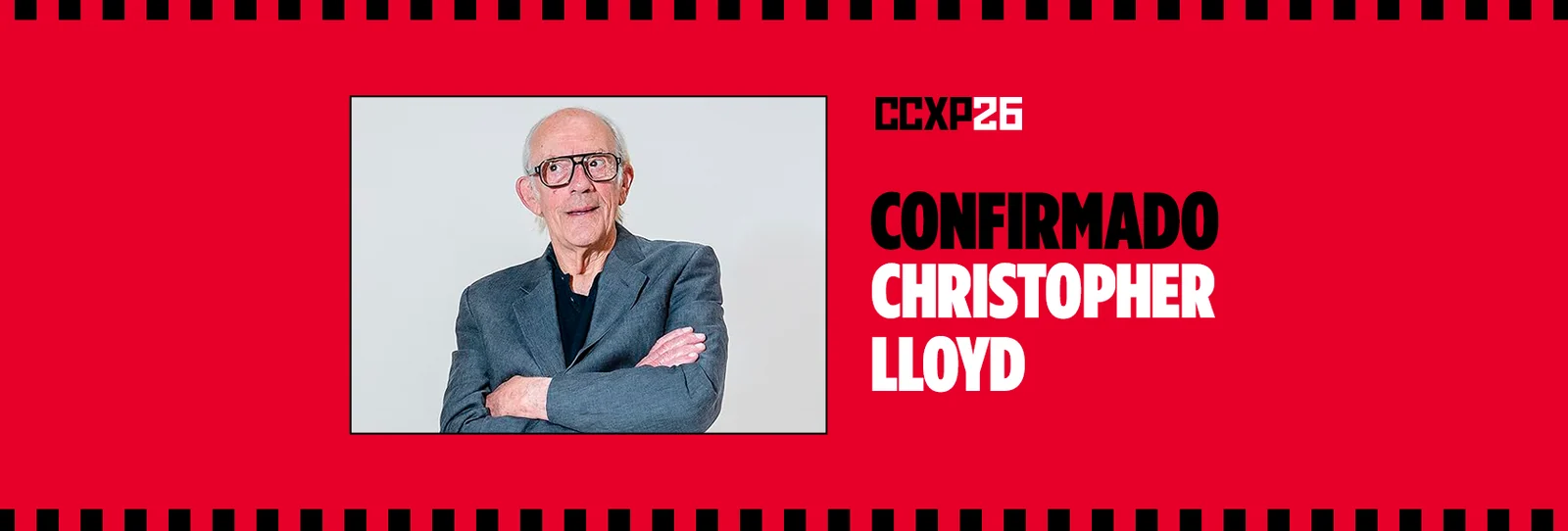 Christopher Lloyd, o Doc Brown, vem ao Brasil pela primeira vez na CCXP26 1 Christopher Lloyd, o Doc Brown, vem ao Brasil pela primeira vez na CCXP26