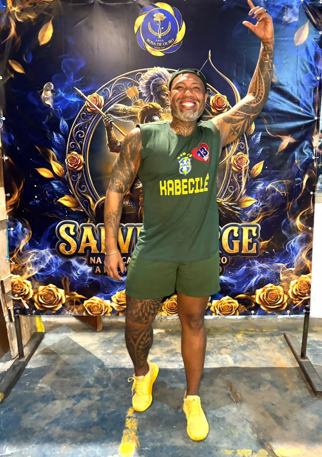Daniel Zarmanno estreia como Rei de Bateria da Rosa de Ouro em 2027 2 Daniel Zarmanno estreia como Rei de Bateria da Rosa de Ouro em 2027