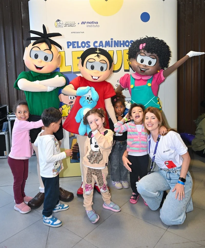 Estações de SP recebem gibis da Turma da Mônica em projeto de leitura 1 Estações de SP recebem gibis da Turma da Mônica em projeto de leitura