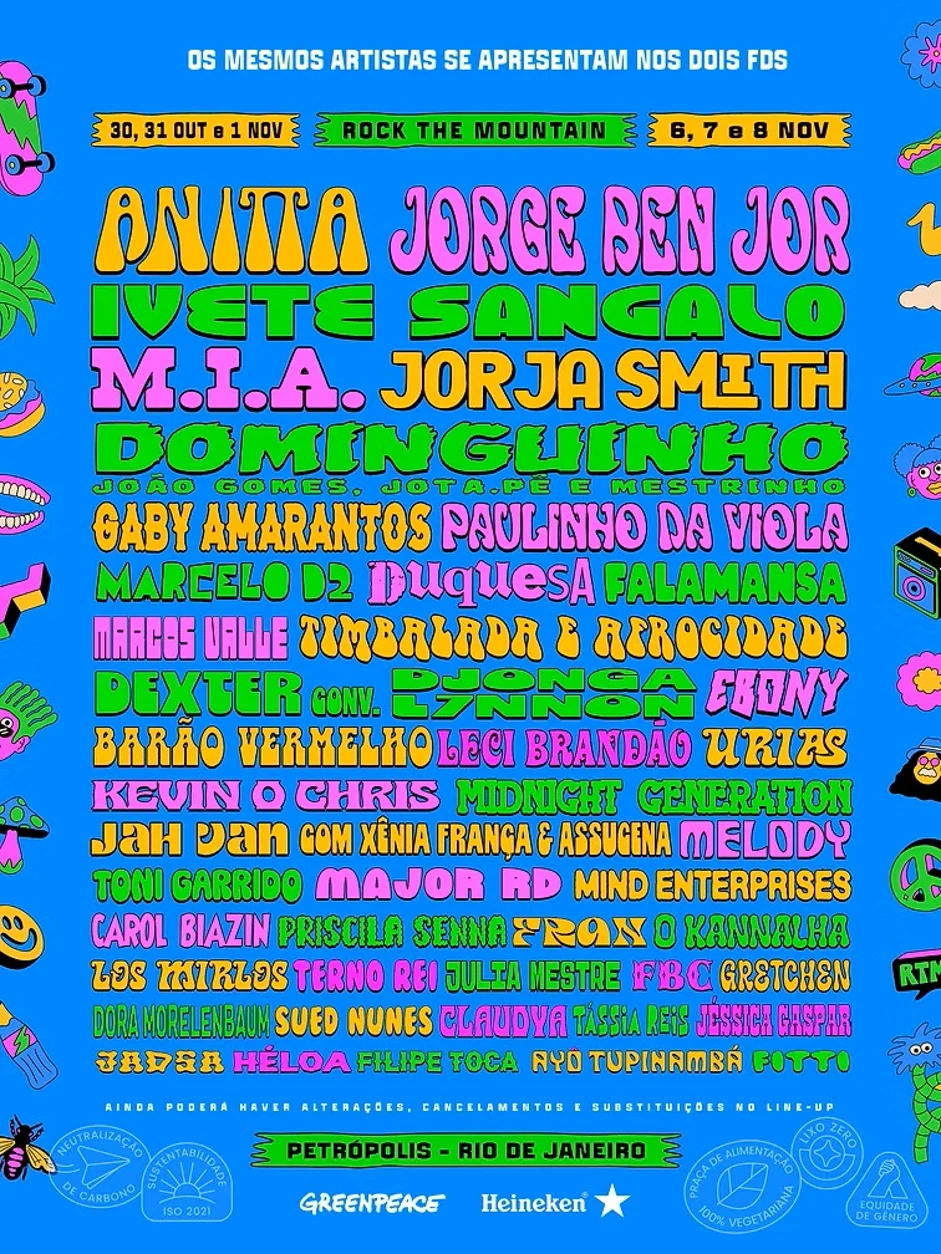 Estreia de Ivete e retorno de Anitta marcam o Rock the Mountain