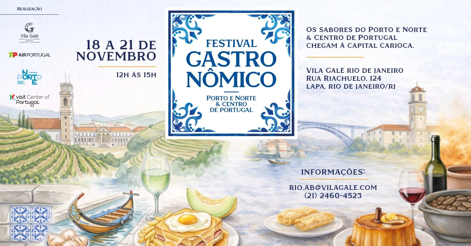 Festival no Rio traz receitas seculares do Norte e Centro de Portugal 1 Festival no Rio traz receitas seculares do Norte e Centro de Portugal