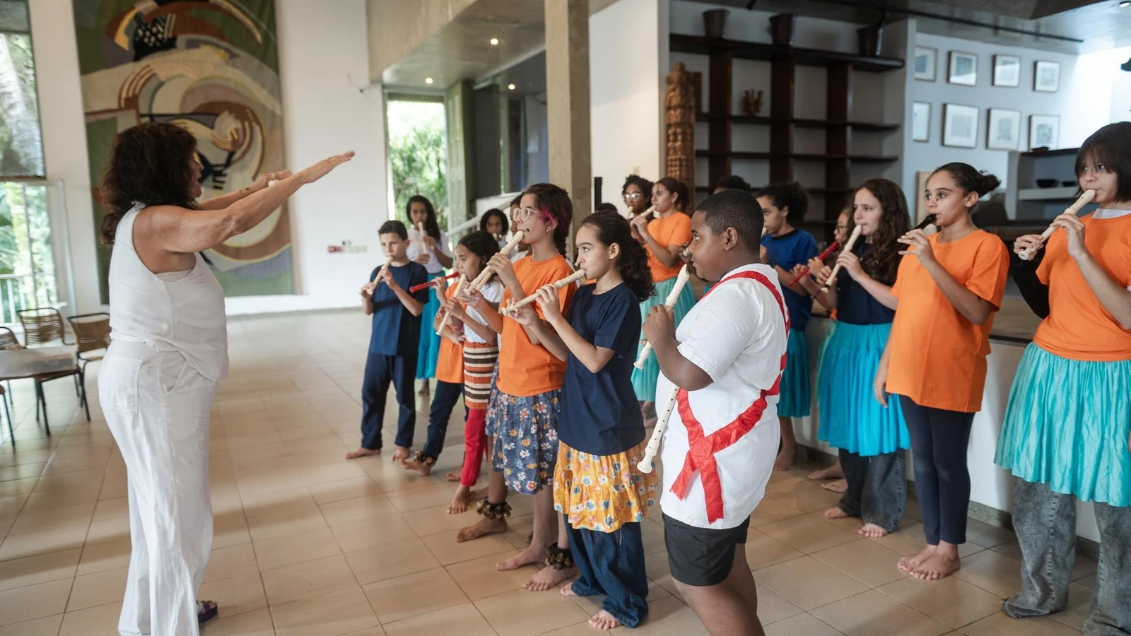 Flautistas da Marambaia levam música e mangue ao Museu do Pontal flautistas da marambaia levam musica e mangue ao museu do pontal featured