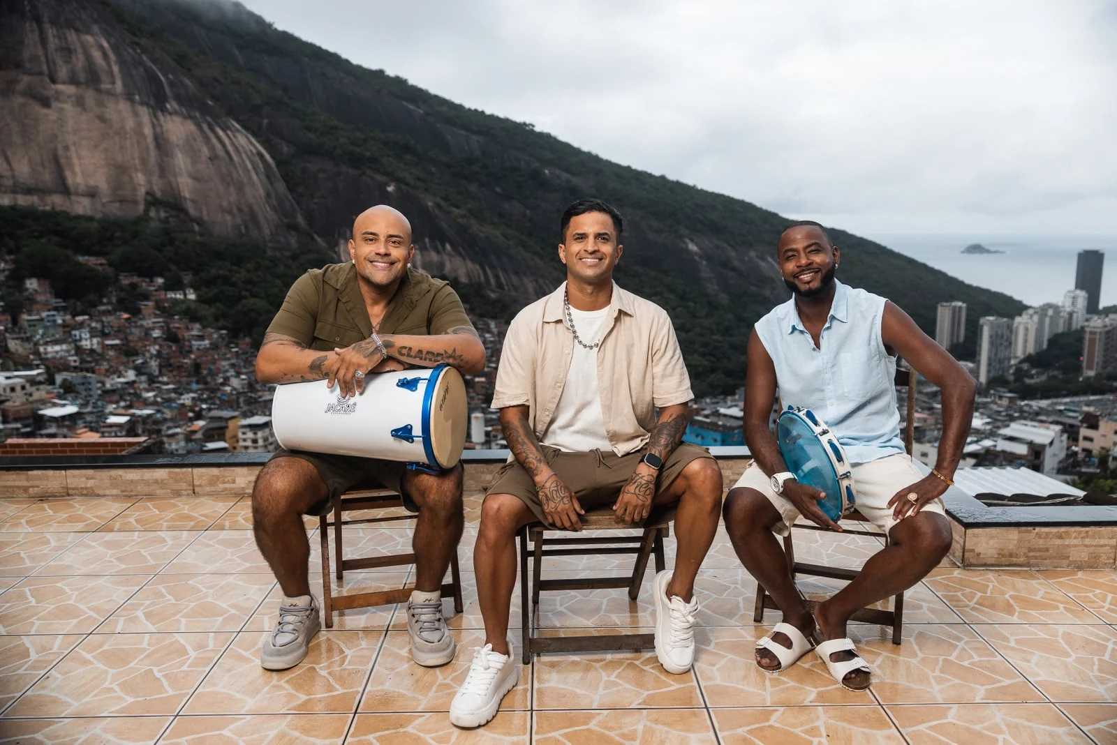 Grupo Clareou grava novo audiovisual gratuito nas ruas da Rocinha