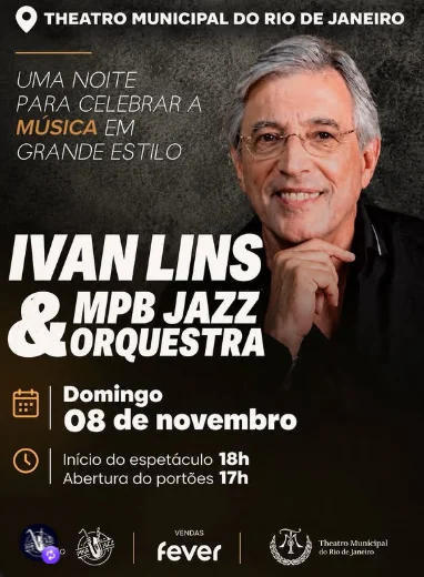 Ivan Lins celebra 81 anos em show único com a Orquestra MPB Jazz no RJ