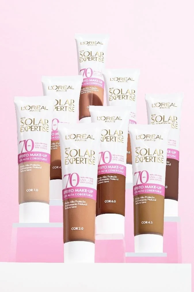 L’Oréal Paris amplia protetor solar com cor para oito tons