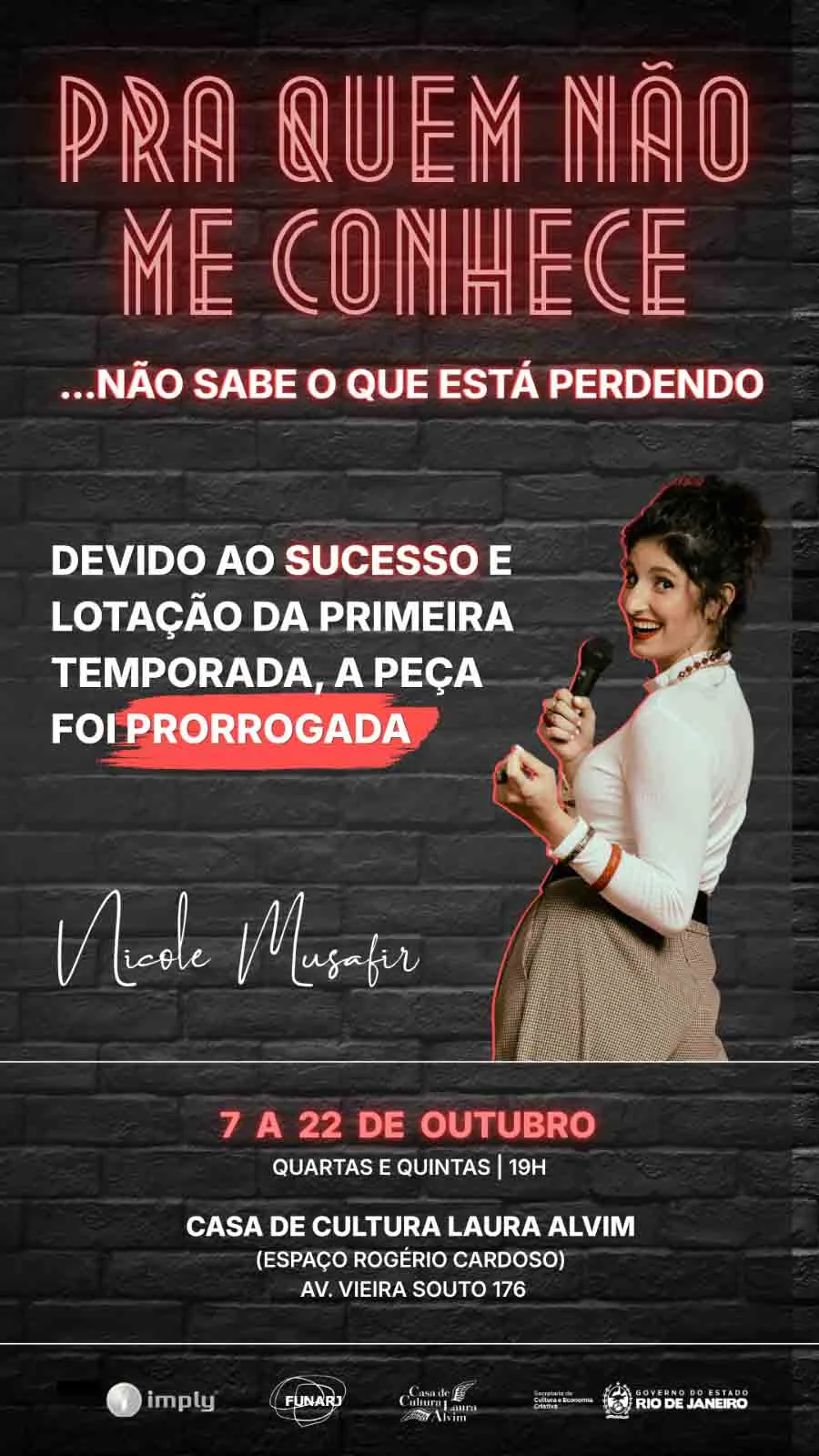 Memórias de infância viram comédia em nova temporada de Nicole Musafir
