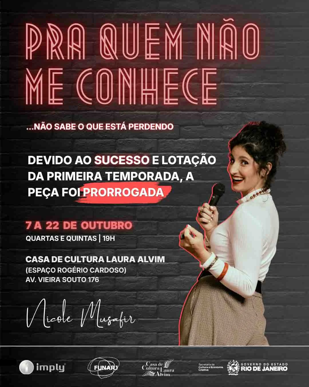 Memórias de infância viram comédia em nova temporada de Nicole Musafir