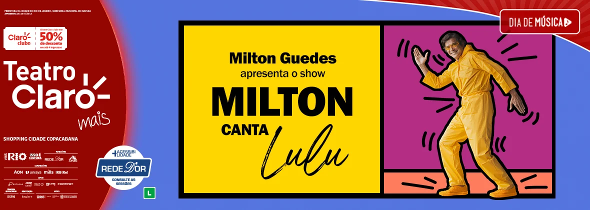 Milton Guedes leva show em homenagem a Lulu Santos de volta ao Rio 1 Milton Guedes leva show em homenagem a Lulu Santos de volta ao Rio