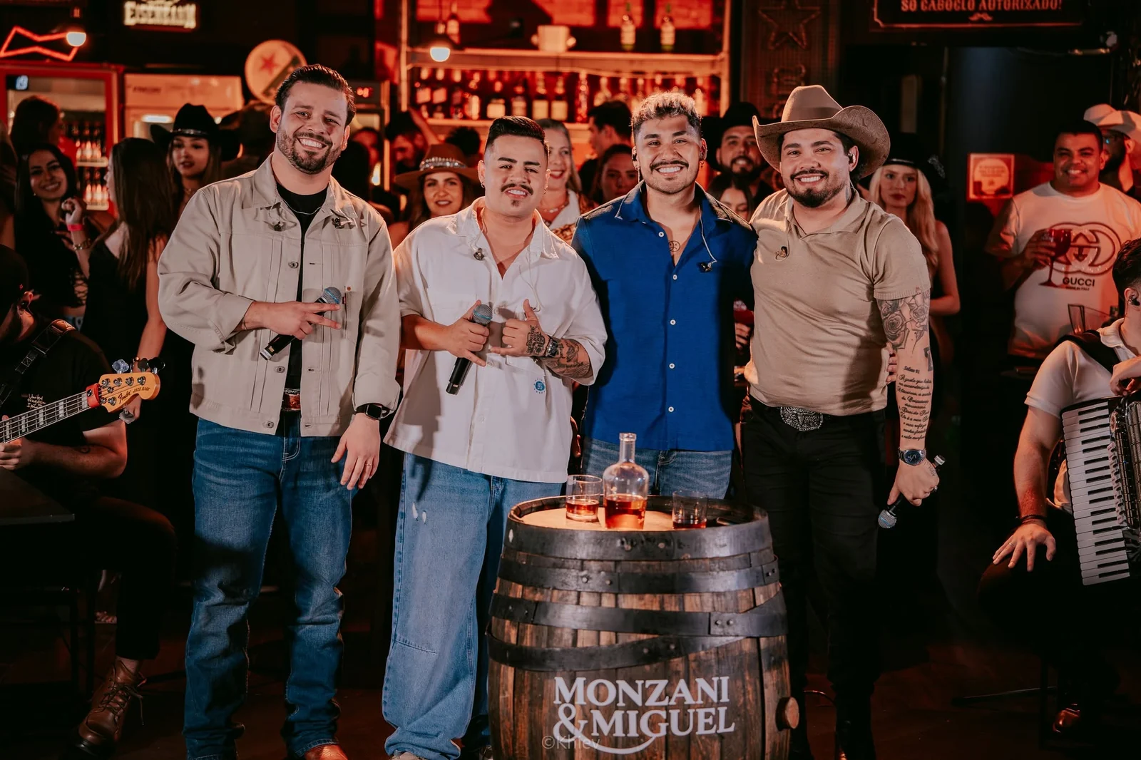 Monzani & Miguel gravam audiovisual Autêntico com faixas inéditas