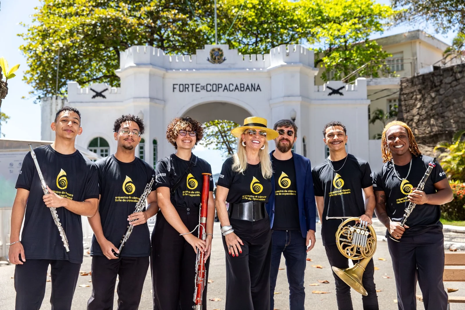 Orquestra de Copacabana representa o Brasil em fórum na China